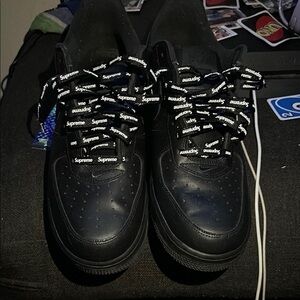 Supreme Black Men's Shoes